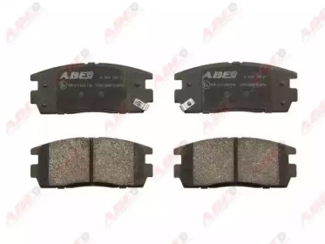 Колодки тормозные дисковые комплект C20012ABE ABE
