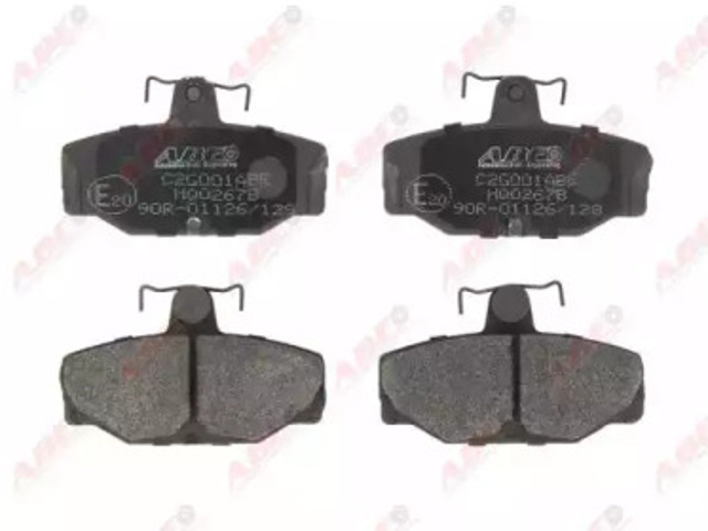 Задние дисковые колодки C2G001ABE ABE