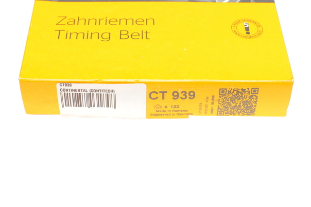 CONTINENTAL CT939 Ремень ГРМ в наличии Николаев