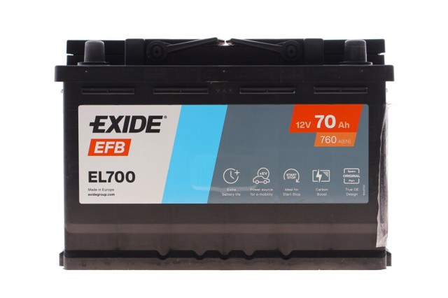 EXIDE EL700 Аккумулятор в наличии Черновцы