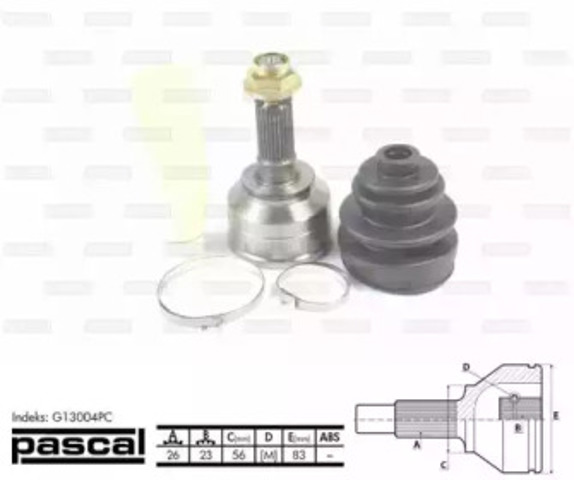 G13004PC ШРУС наружный передний купить Чернигов