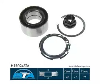 Опорный подшипник H1R024BTA BTA