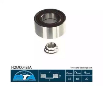 Задний подшипник H2M004BTA BTA