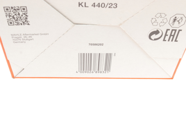 MAHLE KL44023 Топливный фильтр в наличии Павлоград