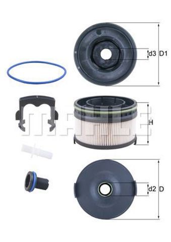 KX568KIT Фильтр топливный купить Днепр