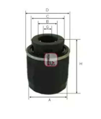 Фильтр масла S3494R SOFIMA