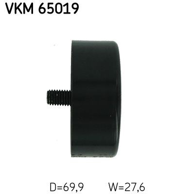 Vkm 65019 skf обводний ролик VKM65019