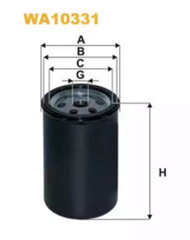 WA10331 Фильтр воздушный компрессора подкачки (амортизаторов) купить Сумы