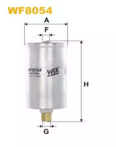 Топливный фильтр WF8054 WIX