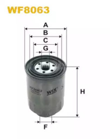 WF8063 WIX Фильтр топливный купить в Харьков