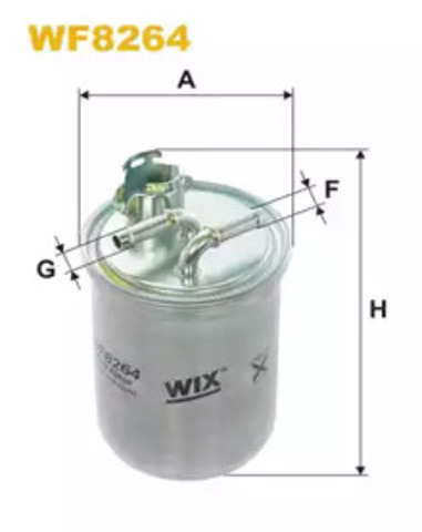 WF8264 WIX Топливный фильтр купить в Запорожье