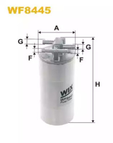 WF8445 Фильтр топливный купить Ровно