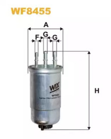 WF8455 Фильтр топливный купить Ровно