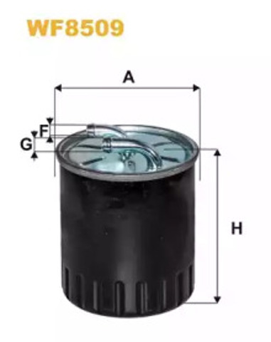 WIX WF8509 Фильтр топливный в наличии Павлоград