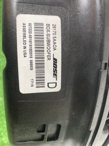 NISSAN 281705AA0A Сабвуфер в наличии Украина