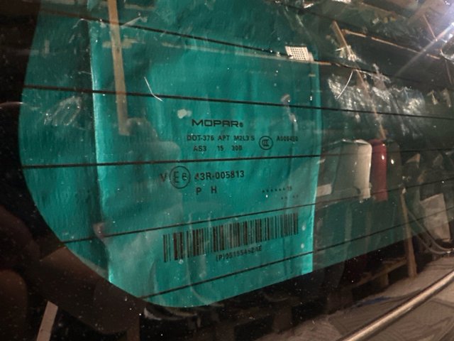 5155452AC CHRYSLER Стекло багажника двери 3/5-й задней (ляды) купить в Хмельницкий