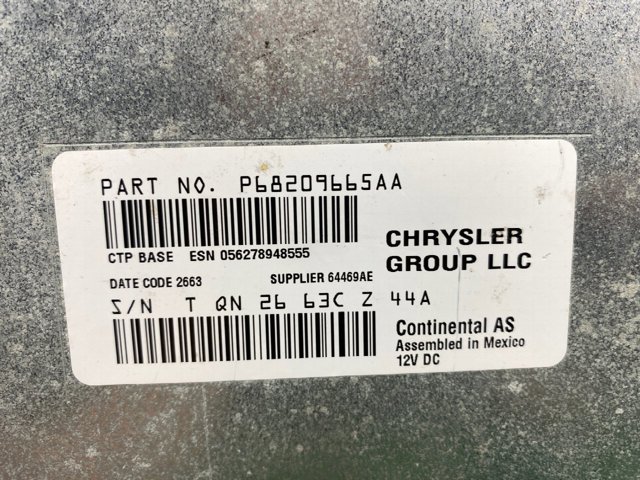 CHRYSLER 68209665AA в наличии Черновцы