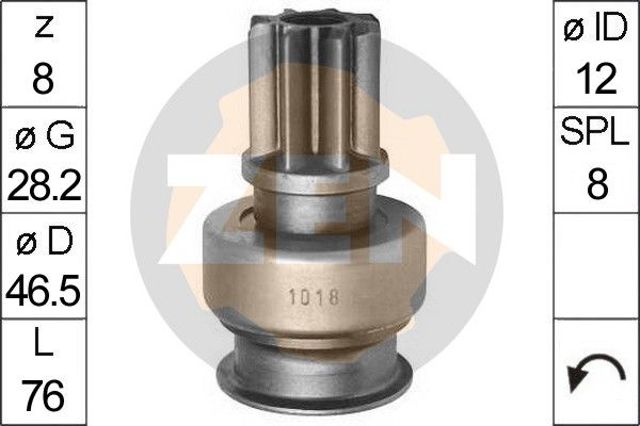 225476 ERA Бендикс стартера купить в Ужгород