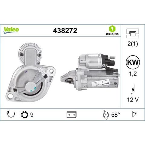 VALEO 438272 Стартер в наличии Днепр