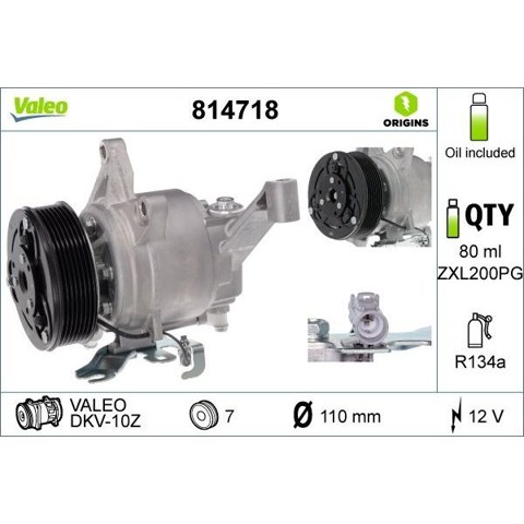 VALEO 814718 Компрессор кондиционера в наличии Тернополь