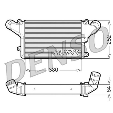 DENSO DIT45003 Бампер задний в наличии Сумы