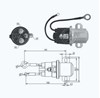 Реле втягивающее стартера ZM3408 ZM