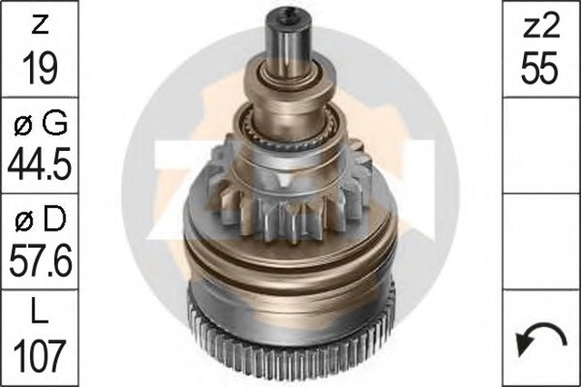 ZN0749 ZEN Бендикс стартера купить в Днепр