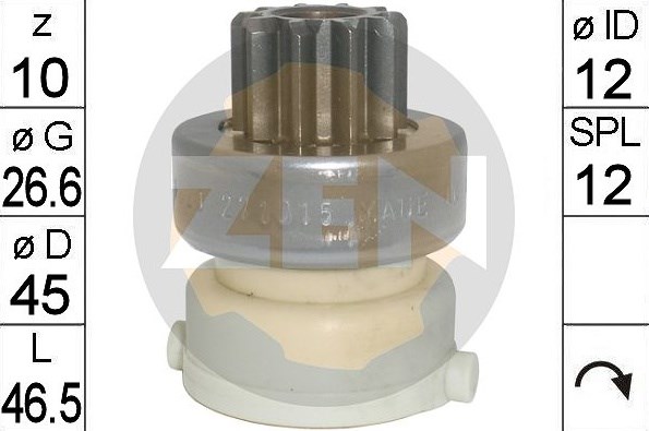 ZEN ZN1820 Бендикс стартера в наличии Винница