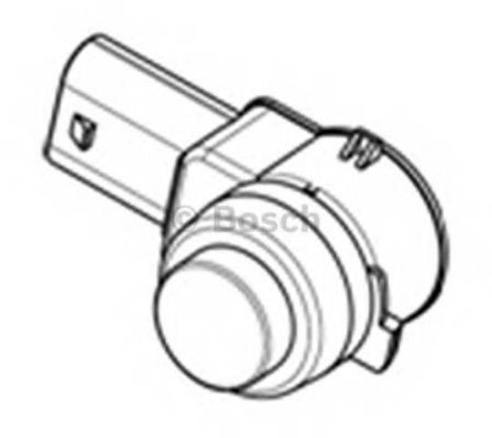 Датчик сигнализации парковки (парктроник), передний боковой 0263009638 BOSCH