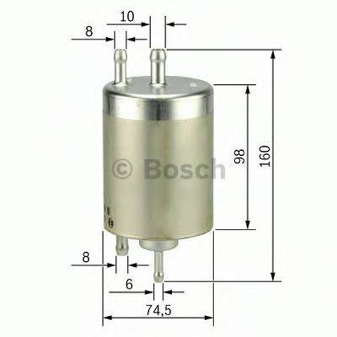 Фильтр топливный 0450915003 BOSCH