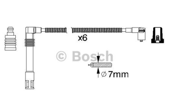 Бронепровода 0986356321 BOSCH