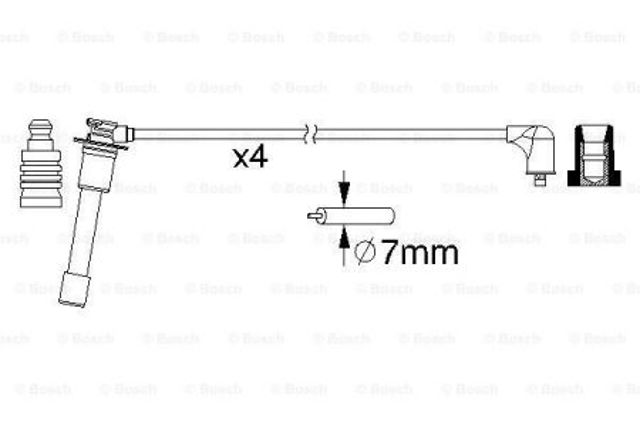 Провода высоковольтные 0986357149 BOSCH