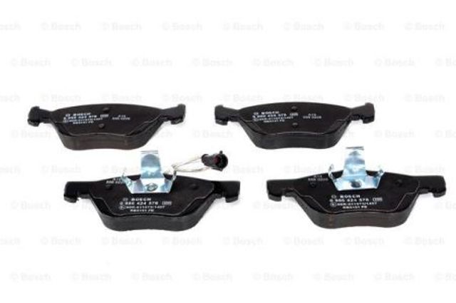 Колодки тормозные дисковые комплект 0986424578 BOSCH