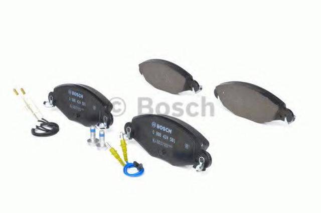 Колодки тормозные 0986424581 BOSCH