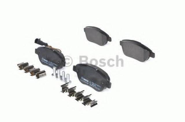 Колодки тормозные передние дисковые 0986424596 BOSCH