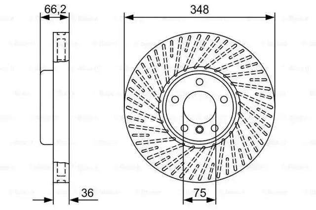 Ротор тормозной 0986479W19 BOSCH