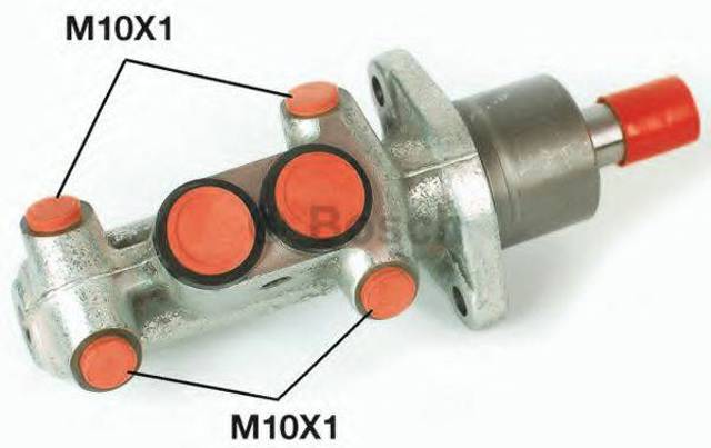 Цилиндр тормозной, главный 0986481030 BOSCH