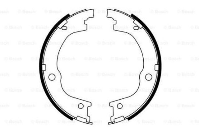 Тормозные колодки ручника 0986487780 BOSCH