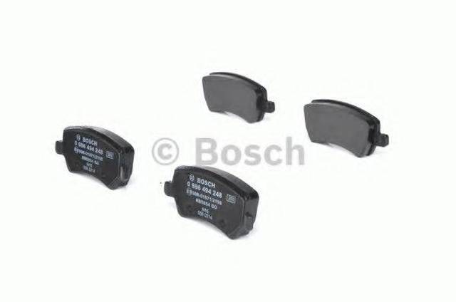 Колодки на тормоз задний дисковый 0986494248 BOSCH