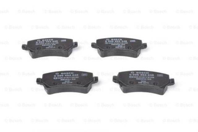 BOSCH 0986494248 Колодки тормозные задние дисковые в наличии Украина