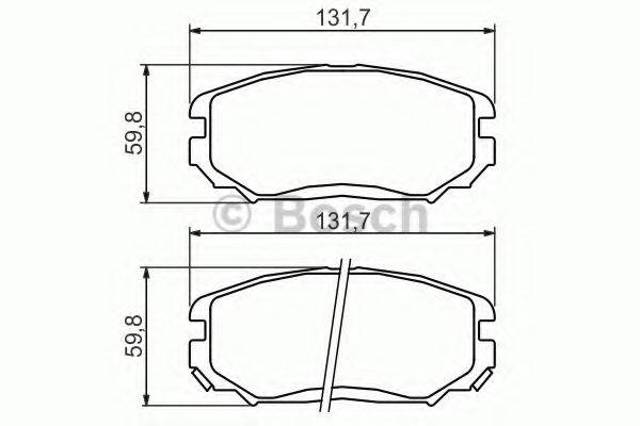 0986494374 Передние тормозные колодки купить Полтава