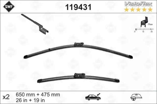 Дворники 119431 SWF