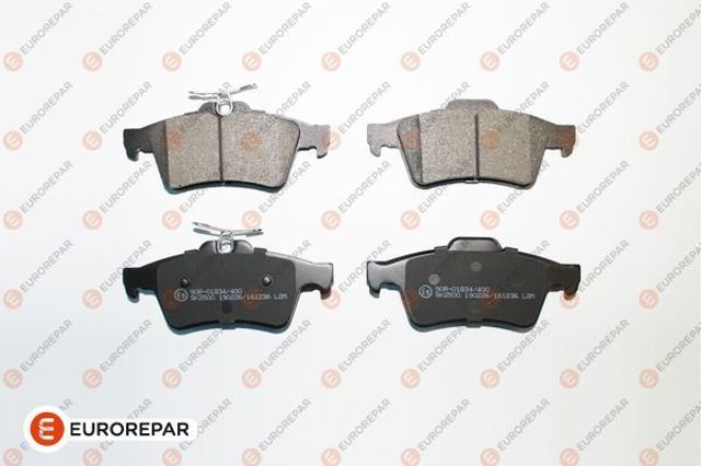 Задние колодки 1617257980 EUROREPAR