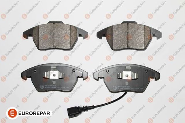 Тормозные колодки 1617259080 EUROREPAR