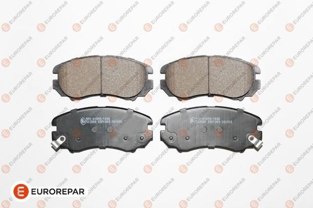 Передние тормозные колодки 1617263680 EUROREPAR