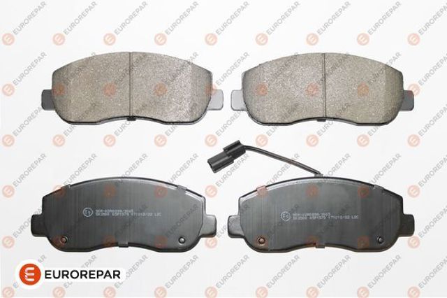 Колодки передние 1617286480 EUROREPAR