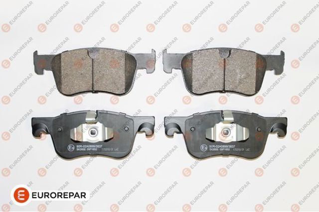 Колодки тормозные 1619791080 EUROREPAR