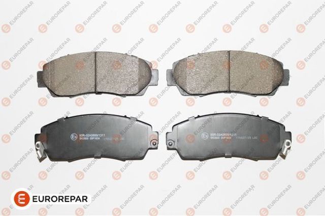 Тормозные колодки 1619792780 EUROREPAR