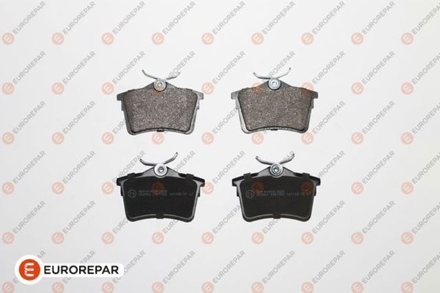 Колодки на тормоз задний дисковый 1623063180 EUROREPAR