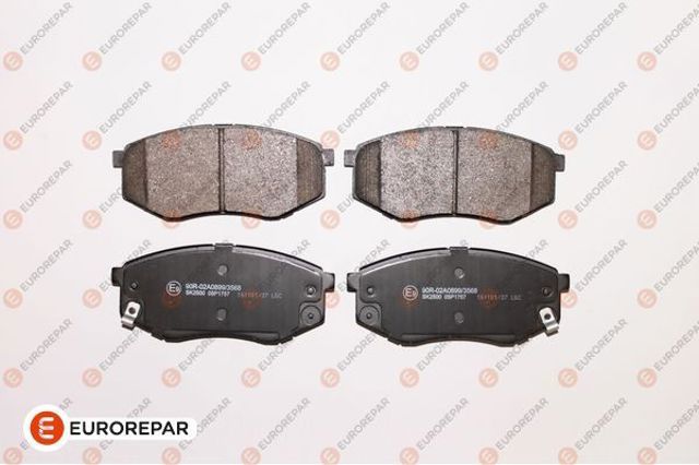 Тормозные колодки 1639372880 EUROREPAR